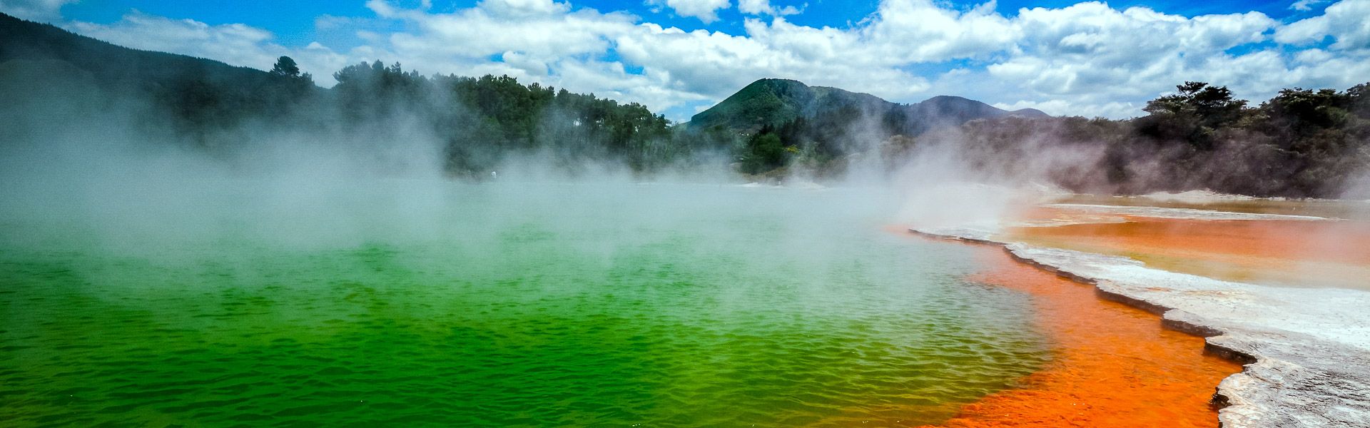 Wai-O-Tapu, Thermal-Wunderland in Rotura |  Repox, iStockphoto.com / Chamleon